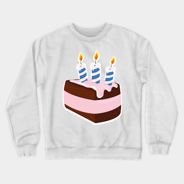 Birthday cake Crewneck Sweatshirt by nickemporium1